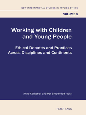 cover image of Working with Children and Young People